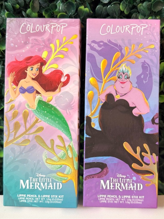 Colourpop Other - ColourPop x Disney The Little Mermaid collection lip kits (New)